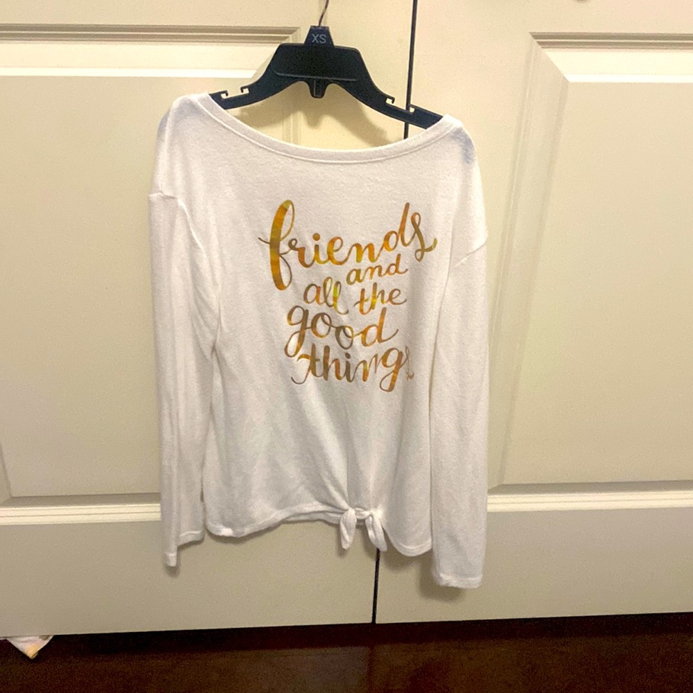 Girls fleece long T